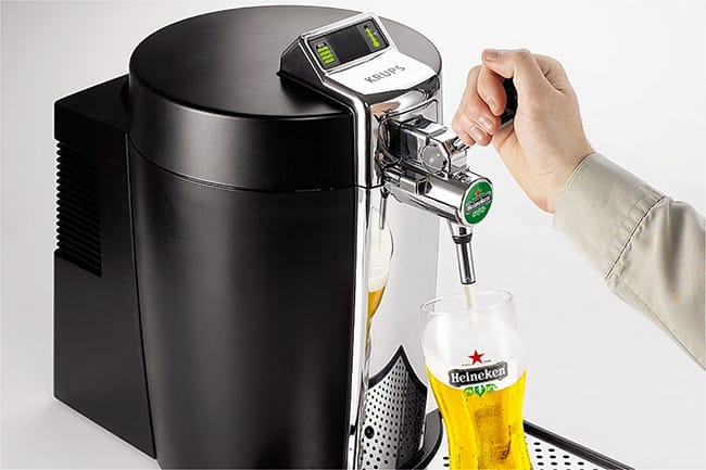 KRUPS BEERTENDER Machine à bière pression, Compatible avec les